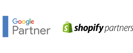Google Partner & Shopify Partner logo